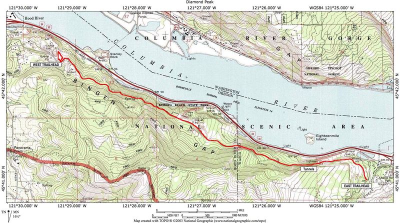 Mosier Twin Tunnels Trail: Columbia River Gorge National Scenic Area (Oregon State Parks)